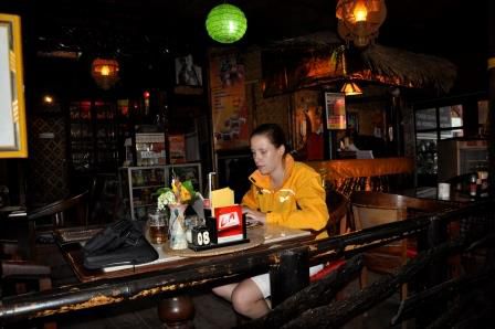 ..im Restaurant..