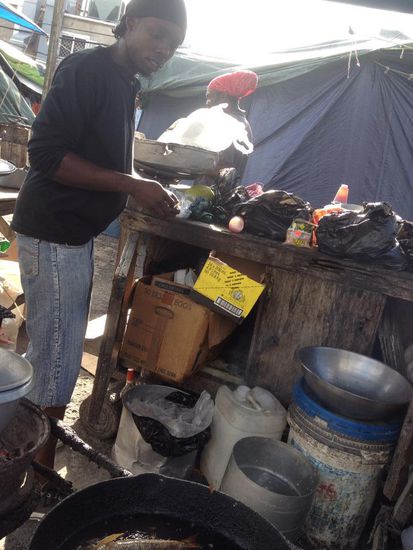 Die Küche unseres Lieblings "Restaurants"