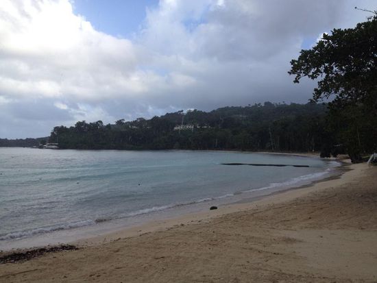 Ein superschöner Strand und menschenleer