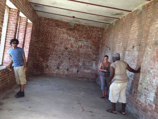 Hier drin wird einem richtig schummerig