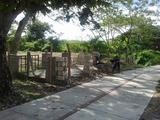 Hier werden die ersten Steine gelegt