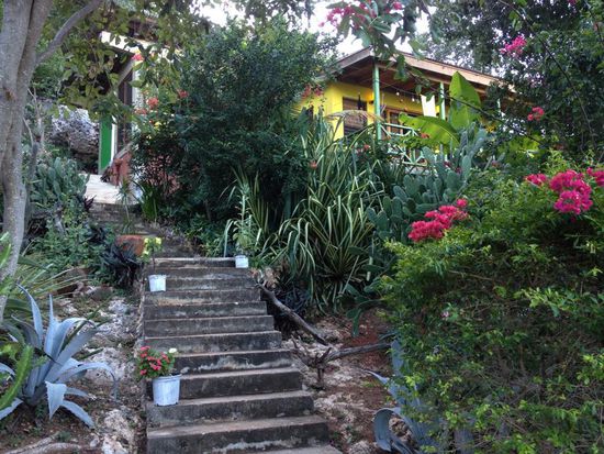 Der Weg zu unserem Appartement