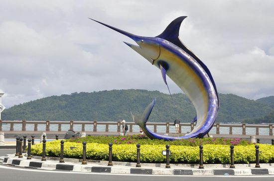 Das ist das Wahrzeichen von Kota Kinabalu