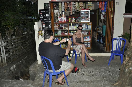 Ein Kiosk wo es auch Bier gibt