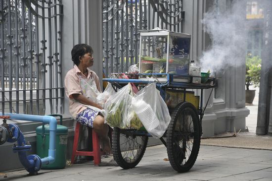 Wieder mal ein fahrender "Kiosk"
