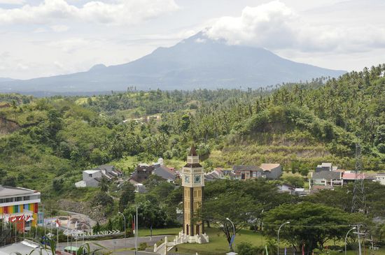 Aussicht vom Berg auf "Big Ben"