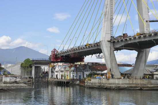 Die Stadt sieht schlimm aus