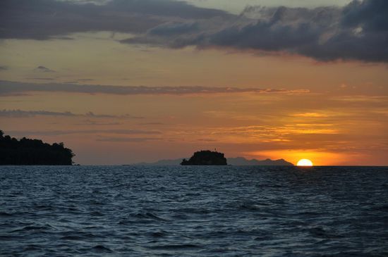 Den wollten wir eigentlich nicht auf dem Meer sehen...