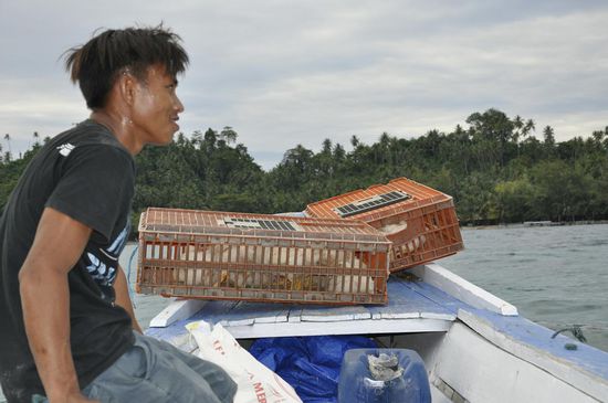 Isi holt uns ab undund hat auch das Abendessen dabei