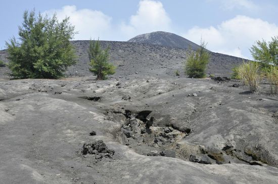 Da ist er!Der Anak Krakatau