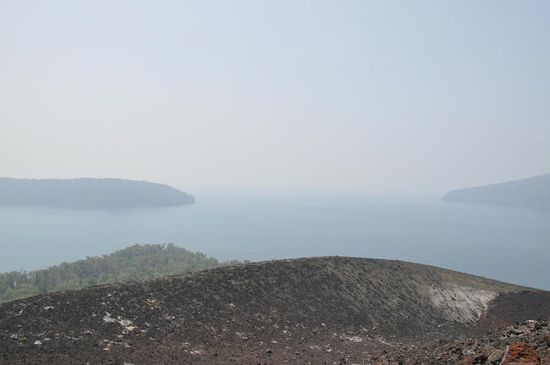 Schöne Aussicht von oben