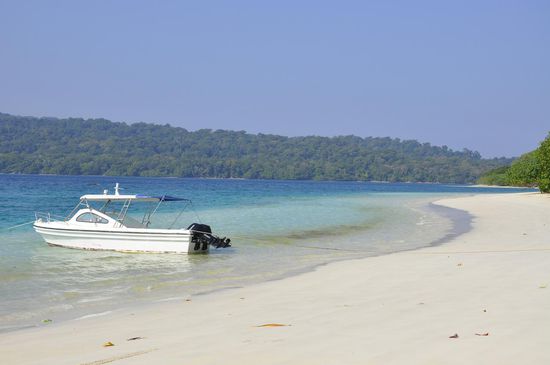 Das ist der Strand davor