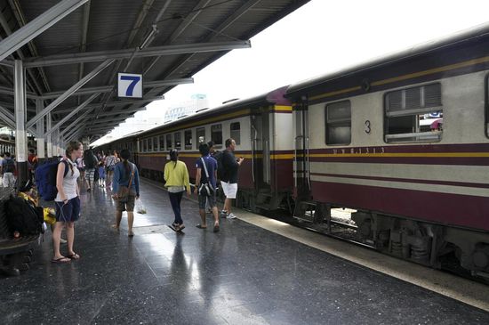 Bahnhof im Zentrum