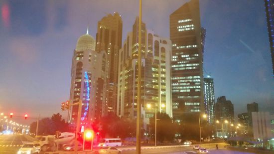 Rückfahrt mit dem Bus