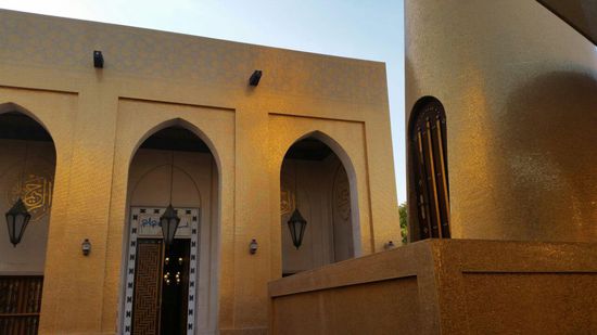 Eine goldene Moschee