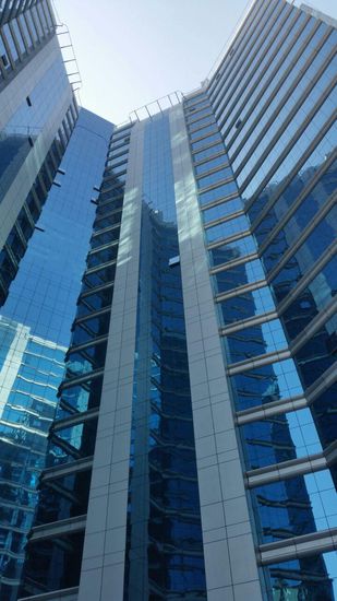 Wir wohnen im 17. Stock