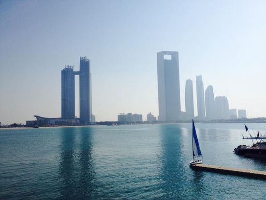 Skyline von Abu Dhabi