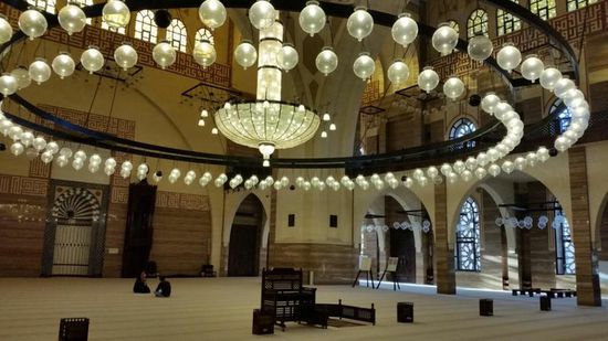 Die grosse Moschee von innen