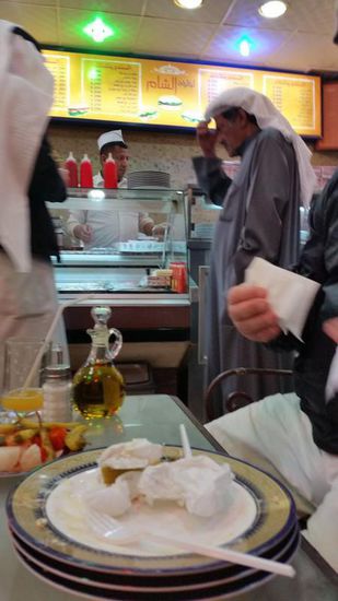 Ein kuwaitischer Schnellimbiss
