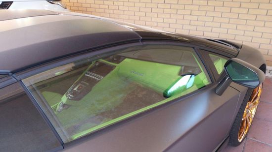 Schicke Innenausstattung in FF-grün!!