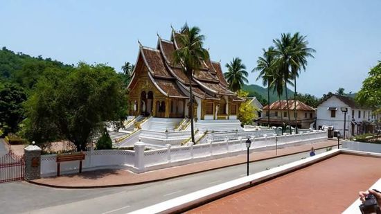 Ho Phra Bang , ein Teil der königlichen Anlage.