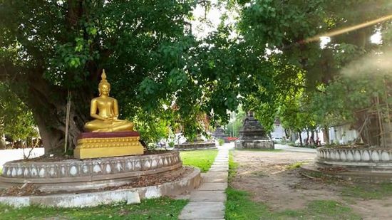 Wat Ahan, nahe unserem Guesthouse