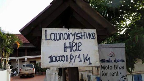 Ich habe hier gestern meine Wäsche hingebracht und bekomme sie heute frisch duftend zurück