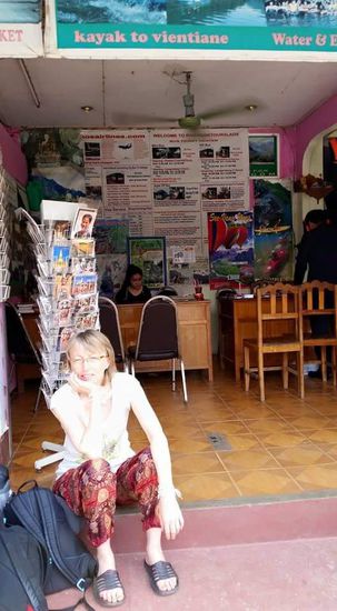 Warten bis der Bus kommt...