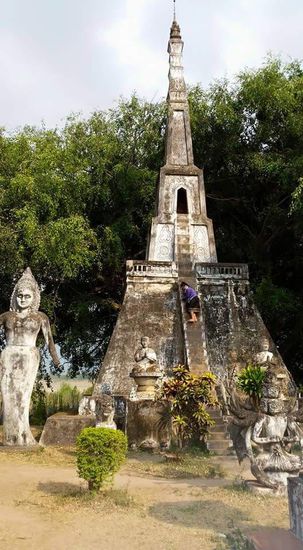 Hier kann man auch hochklettern...