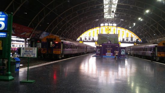 Unser Zug wartet schon...