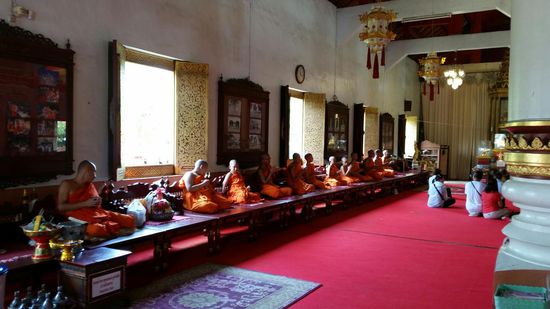 Im "Wat Phra Sing" Tempel