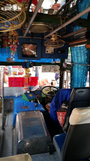 Das Innenleben vom Bus, war ein echtes Highlight 