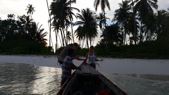 Die beiden lassen sich hier tatsächlich aussetzen...