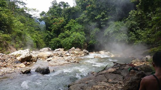 Das Wasser kocht fast...