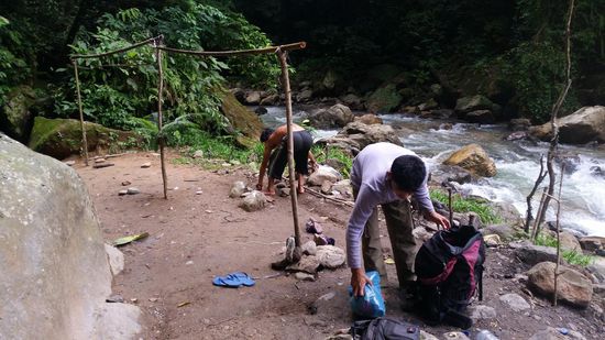 Die räumen auch wieder schön auf