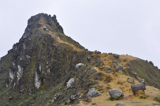 Da oben solls hingehen...