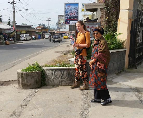 Thalia und Business-Oma