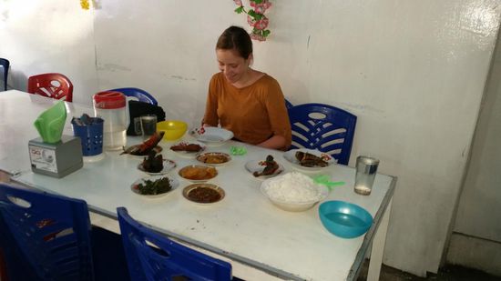 Unser erstes indonesisches Essen..