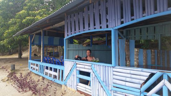 Tee trinken und Pause