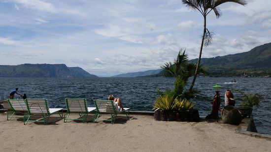 Aussicht gut-Wetter gut--Leute nett--was will man mehr??