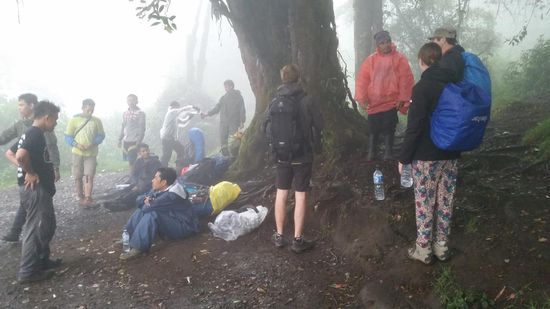 Pause am Shelter 1