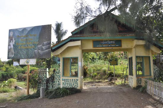 Eingang zum Nationalpark