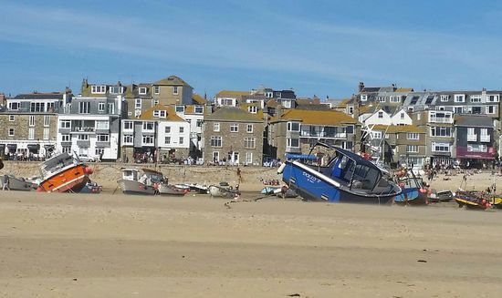 Kulisse vom "Wasser" aus gesehen