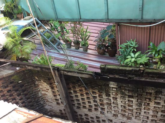 Dicht daneben gleich das nächste Haus