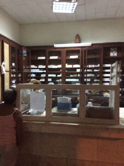 Überschaubares Sortiment