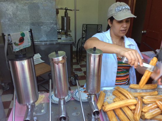 Da sind leckre in Fett gebackene Teile..