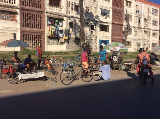 Fahrradreparaturwerkstatt