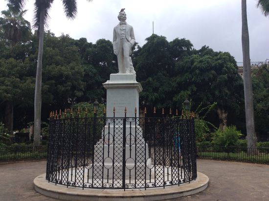 Der 1. kubanische Präsident Carlos Manuel de Cespedes