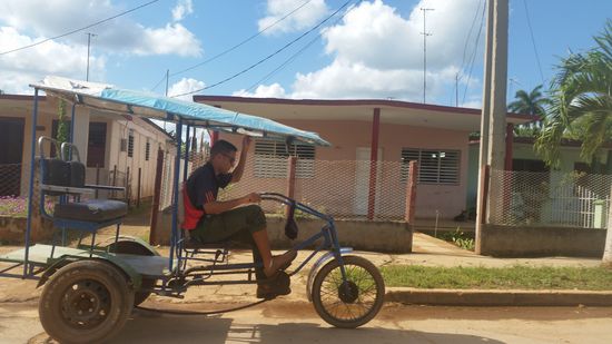 Rikschas gibt es hier auch!