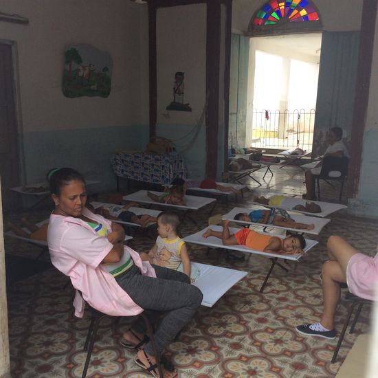 Ein Kindergarten oder Kindertagesstätte